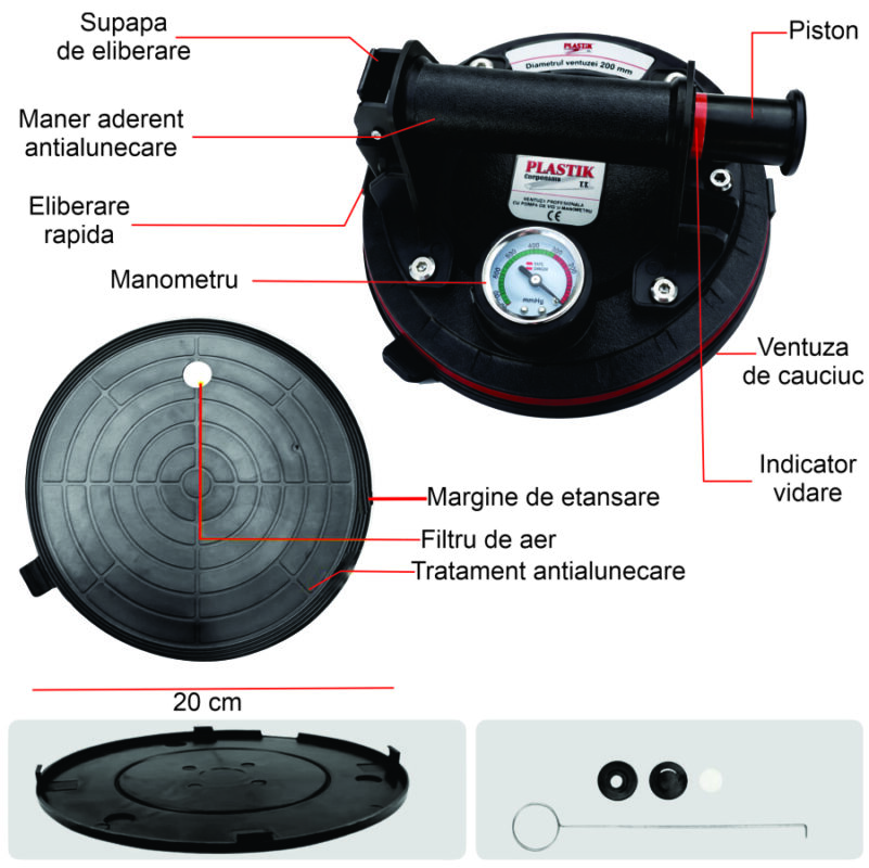 Sisteme profesionale nivelare gresie – PLASTIK COMPONENTS