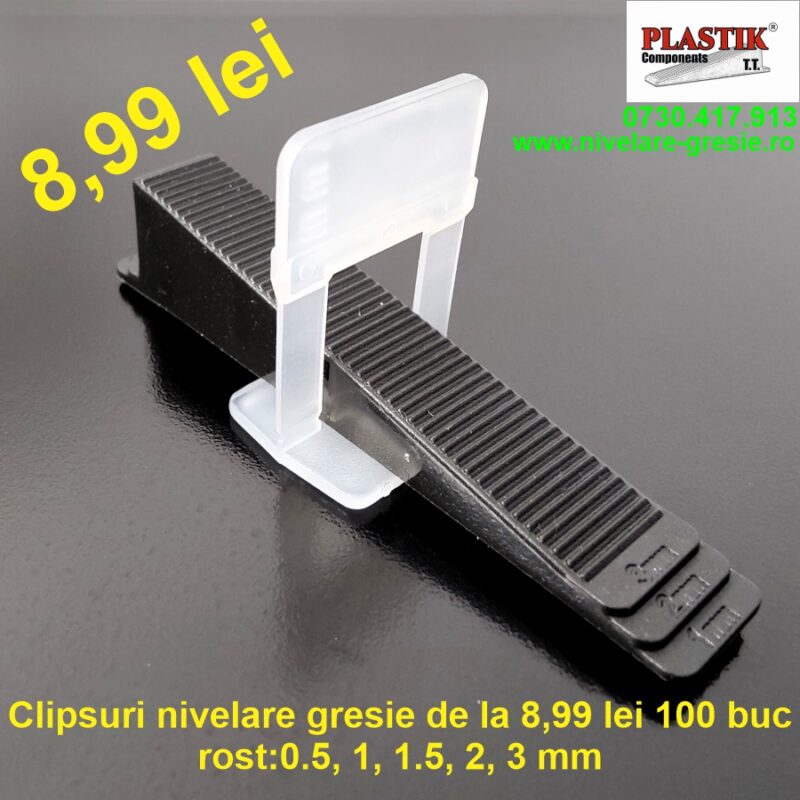 Sisteme profesionale nivelare gresie – PLASTIK COMPONENTS