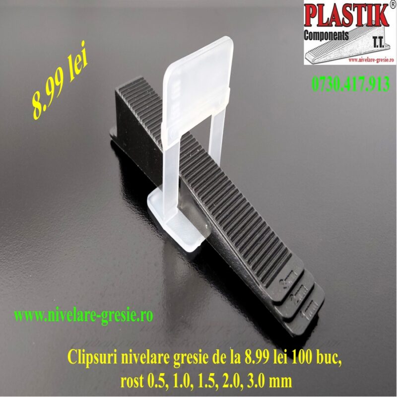 Sisteme profesionale nivelare gresie – PLASTIK COMPONENTS