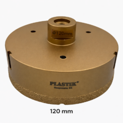 Carotă diamantată cu prindere M14 pentru polizor unghiular, ø 120 mm