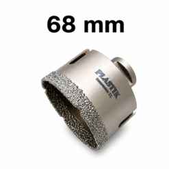 Carotă diamantată cu prindere M14 pentru polizor unghiular, ø 68 mm