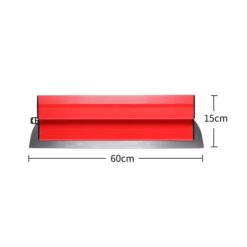 Gletieră profesională din inox, 60 cm