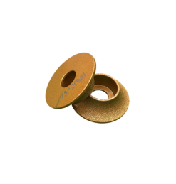 Freză diamantată profil semibaston, diametru 75 mm, rază de 20 mm