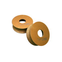Freză diamantată profil semicerc, diametru 75 mm, rază de 20 mm