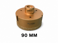 Carotă diamantată cu prindere M14 pentru polizor unghiular, ø 90 mm